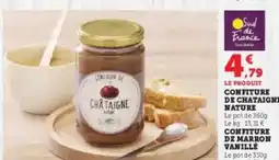 Hyper U CONFITURE DE CHATAIGNE NATURE offre