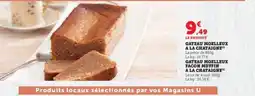 Hyper U GATEAU MOELLEUX A LA CHATAIGNE offre