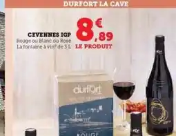 Hyper U CEVENNES IGP offre