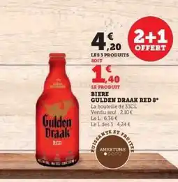 Hyper U Biere Gulden Draak Red 8° offre