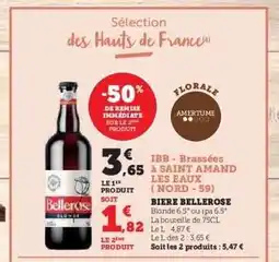 Hyper U BIERE BELLEROSE offre