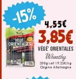 Naturalia WHEATHY Vege orientales offre
