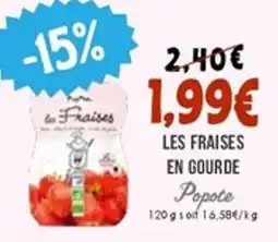 Naturalia POPOTE Les fraises en gourde offre