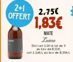 Naturalia LEAMO Mate offre