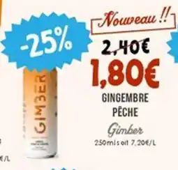 Naturalia GIMBER Gingembre pêche offre