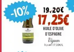 Naturalia VIGEAN Huile d'olive d'espagne offre