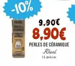 Naturalia Perles de céramique offre