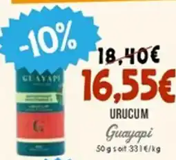 Naturalia GUAYAPI Urucum offre