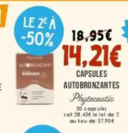 Naturalia PHYTOCEUTIC Capsules autobronzantes offre