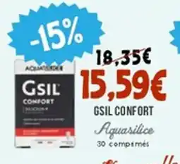 Naturalia AQUASILICE Gsil confort offre