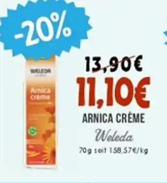 Naturalia WELEDA Arnica crème offre