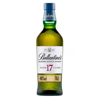 E.Leclerc Whisky Blended whisky Ballantine's 17 ans - Royaume Uni, 40 % vol. - 70 cl offre