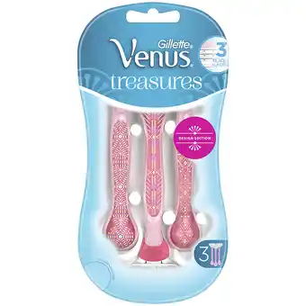 Action Rasoirs gillette venus treasures offre