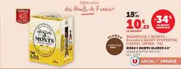 Super U 3 MONTS Biere blonde 8.5° offre