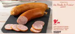 Super U Saucisson courbe offre