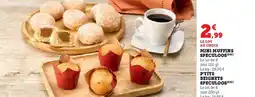 Super U Mini muffins speculoos offre