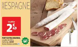 Auchan FUET EXTRA “NAVIDUL” offre
