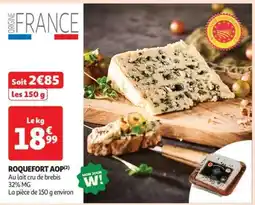 Auchan Roquefort Aop offre