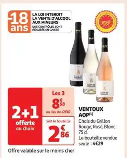 Auchan Ventoux Aop offre