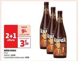 Auchan Bière Kwak offre