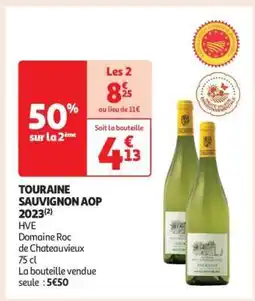 Auchan Touraine Sauvignon Aop 2023 offre