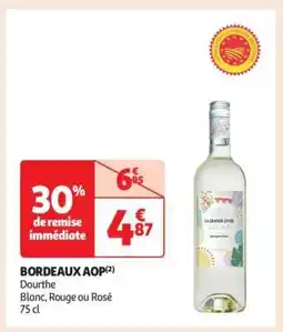 Auchan Bordeaux Aop offre