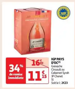 Auchan Igp Pays D'oc offre