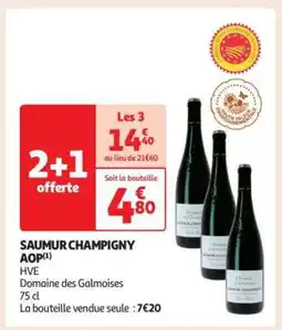 Auchan Saumur Champigny Aop offre
