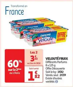 Auchan Velouté Fruix offre