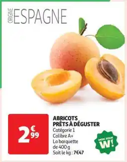 Auchan ABRICOTS PRÊTS À DÉGUSTER offre