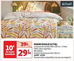 Auchan PARURE ROSALIE ACTUEL offre