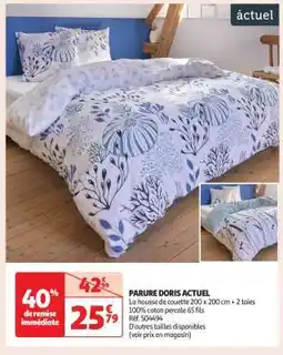 Auchan PARURE DORIS ACTUEL offre