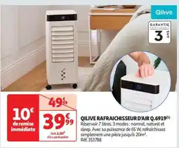 Auchan Qilive Rafraichisseur D'air Q.6919 offre
