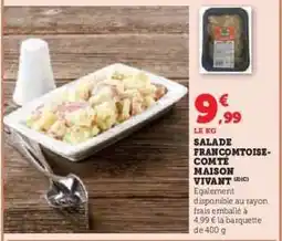 Hyper U SALADE FRANC-COMTOISE MAISON VIVANT offre
