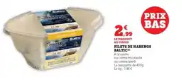 Hyper U FILETS DE HARENGS BALTIC offre