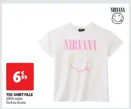 Auchan Tee-Shirt Fille offre