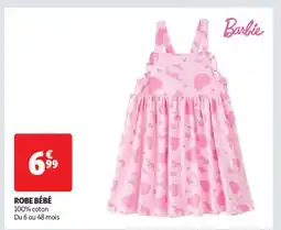 Auchan Robe bébé offre