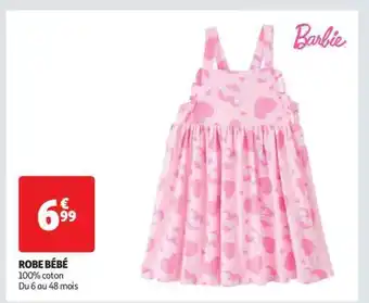 Auchan Robe bébé offre