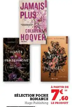 Hyper U Sélection poche romance offre