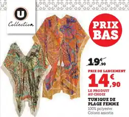Hyper U Tunique de plage femme offre