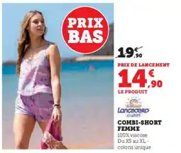 Hyper U Combi-short femme offre