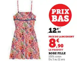 Hyper U Robe fille offre