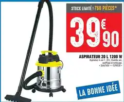 Brico Cash Aspirateur 1200 w offre