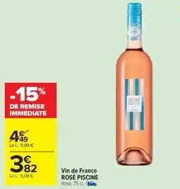 Carrefour Market Vin de france offre