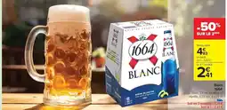 Carrefour Market Kronenbourg - bière blonde 1664 offre