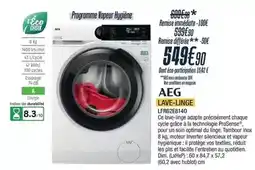 Proxi Confort Aeg - lave-linge lfr2862b140 offre