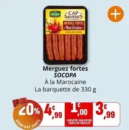 Coccinelle Express Socopa - merguez fortes offre