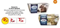 Coccinelle Express Francaise - desserts offre