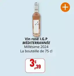 Coccinelle Express Vin rosé i.g.p. méditerranée offre