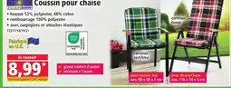 Norma Coussin pour chaise offre